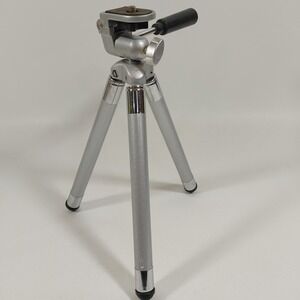 Vintage Small Expandable Metal Camera Tripod Holder Stand